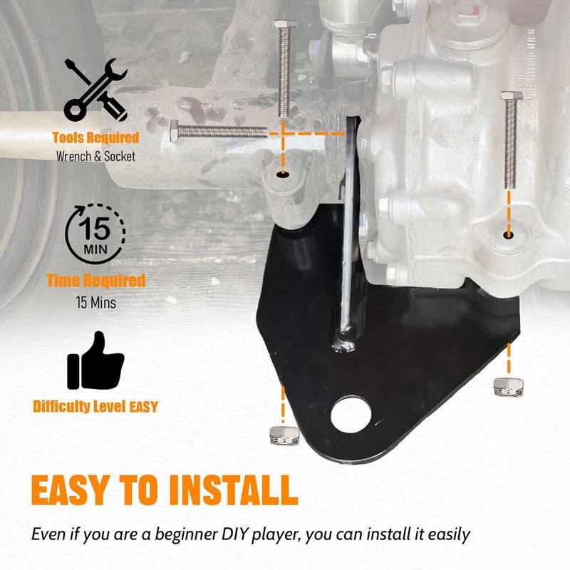 GLOBLED Trailer Hitch Receiver Compatible with Honda TRX 250 Recon ATV Hitch 1997-2018 1PCS - Image 5